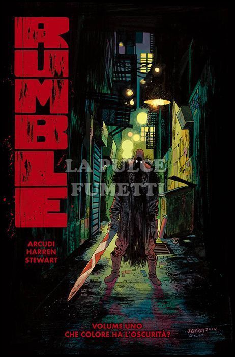 PANINI COMICS 100% HD - RUMBLE # 1: CHE COLORE HA L'OSCURITÀ? - 1A RISTAMPA VARIANT COVER